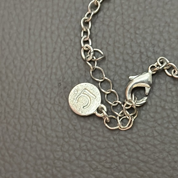 Tassel Necklace LIZ CLAIBORNE Dangle Cha Cha Modern Choker Jewelry 5396 - Picture 5 of 8